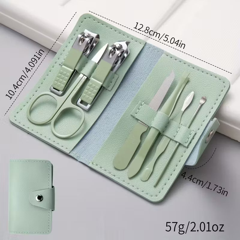 7pcs Professional Manicure Set (Portable Case)
