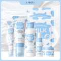 LAIKOU Milk Glow Skincare Set – 6-Piece Hydrating & Brightening Facial Care Routine