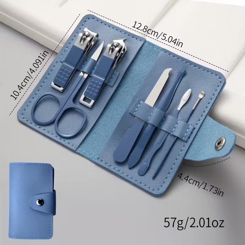 7pcs Professional Manicure Set (Portable Case)