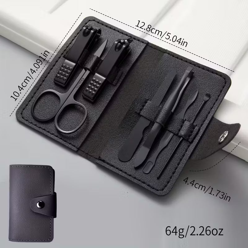 7pcs Professional Manicure Set (Portable Case)
